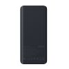 PowerBank ar lukturīti 30W 20 000 mAh + USB-A Cable-USB-C 25cm melns