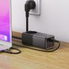 Galda lādētāju uzlādes stacija Z2 GAN 75W PD 3X USB-C 2X USB-A MELNA UN PAŠA