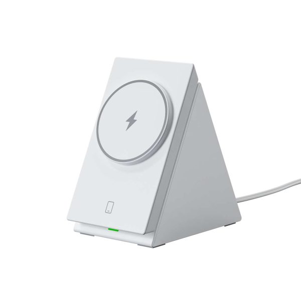 3in1 uzlādes stacijas indukcijas lādētājs Choetch T600 15W balts