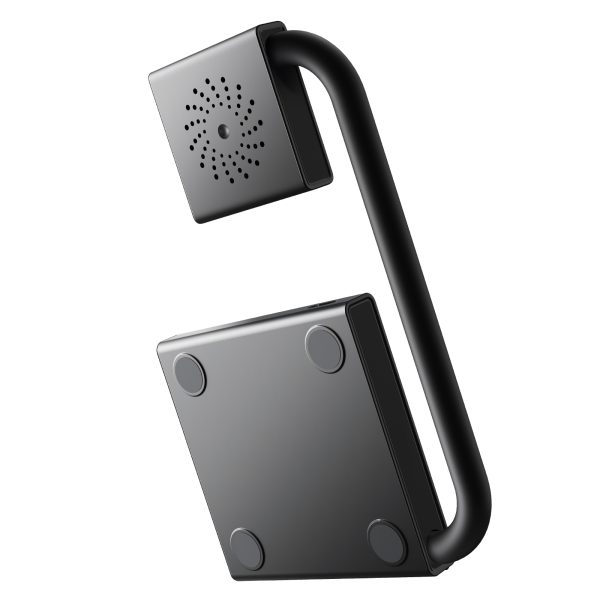 2in1 Indukcijas lādētājs pulksteņa un 15w magsafe qi saliekamā melnā mape
