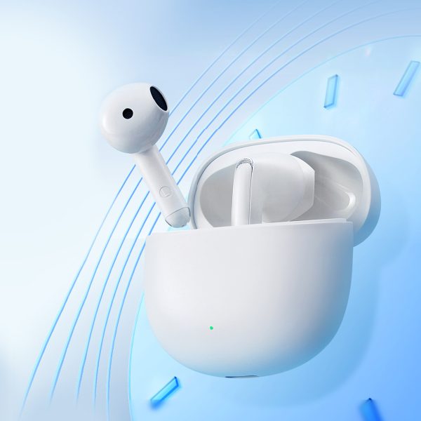 TWS Funpods sērija JR-FB1 Bluetooth 5.3 Baltas bezvadu austiņas