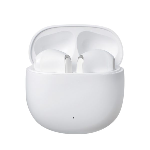 TWS Funpods sērija JR-FB1 Bluetooth 5.3 Baltas bezvadu austiņas
