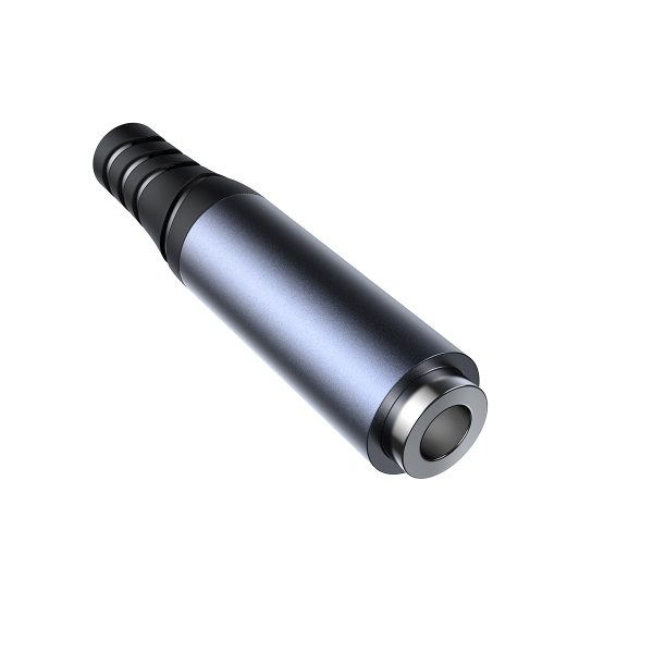 Adapteris DAC USB-C adapteris mini ligzdai 3,5 mm melns