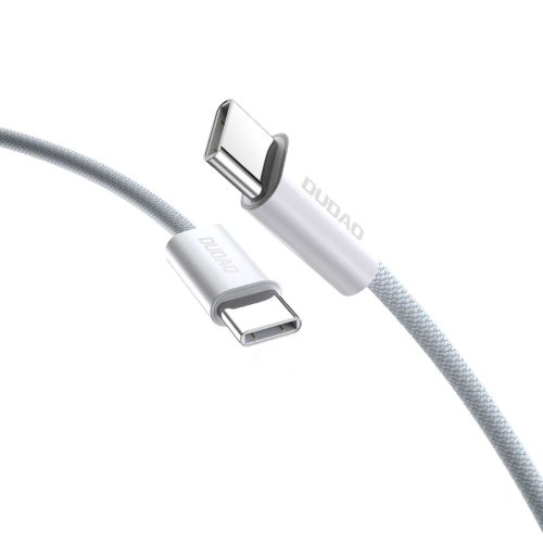 Izturīgs kabelis USB-C PD 60W kabelis 2m spilgti zilā šķiedrā pītā pītā
