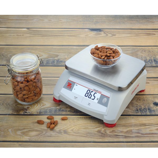 Gastronomijas virtuves skala ar legalizāciju Ohaus Valor 1000 15kg / 5g