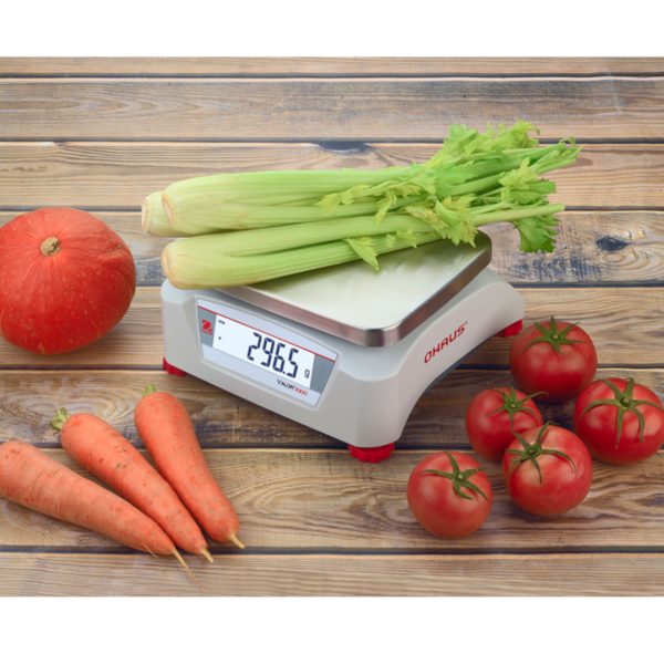 Gastronomijas virtuves skala ar legalizāciju Ohaus Valor 1000 15kg / 5g