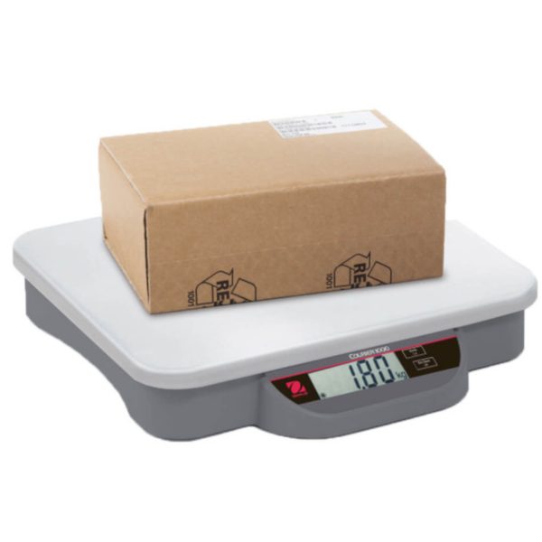 Platformas portatīvā platformas svars Ohaus Courier 1000 LCD 32x28cm 20kg / 10g