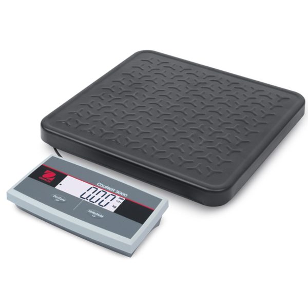 Platformas svars iesaiņojumiem iesaiņojumiem Ohaus Courier 3000 LCD 33X32CM 75kg / 50g