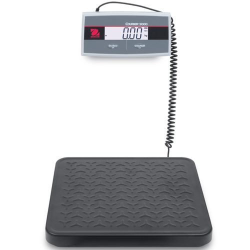 Platformas svars iesaiņojumiem iesaiņojumiem Ohaus Courier 3000 LCD 33X32CM 75kg / 50g