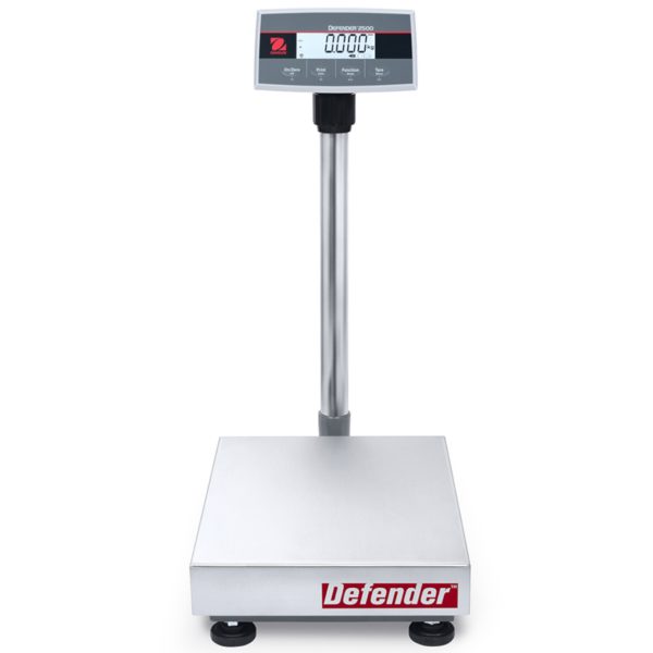 Noliktavas platformas svars ar legalizāciju Ohaus Defender 2500 LCD 40x50cm 60kg / 20g