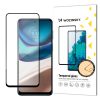 Izturīgs 9h rūdīts stikls visam Motorola Moto G42 ekrānam ar korpusa draudzīgu lietu rāmi