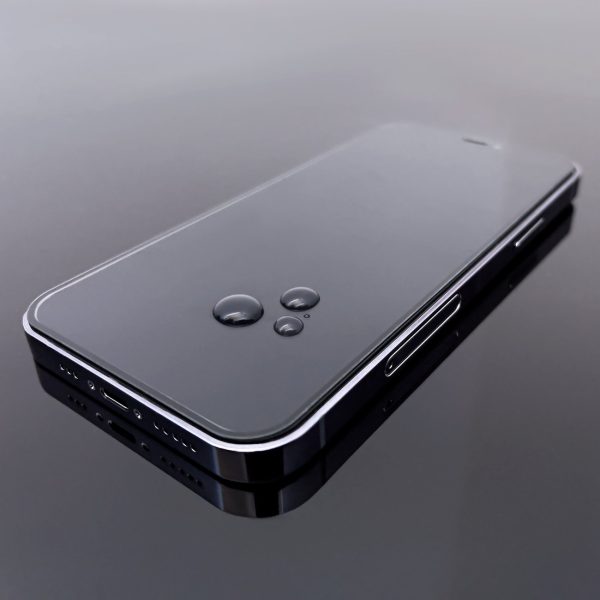 Izturīgs 9h rūdīts stikls visam Motorola Moto G42 ekrānam ar korpusa draudzīgu lietu rāmi
