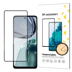 Izturīgs 9h rūdīts stikls visam Motorola Moto G62 ekrānam ar korpusa draudzīgu lietu rāmi