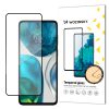 Izturīgs 9h rūdīts stikls visam Motorola Moto G52 ekrānam ar lietu draudzīgu korpusa rāmi