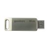 Pendrive Memory Goodram 16GB USB 3.2 Gen 1 USB / USB-C OTG ODA3 sudrabs
