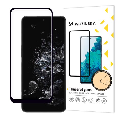 9h rūdīts stikls uz visa OnePlus 10T / Ace Pro ekrāna ar melnu pilnu gulas temperatūras stikla rāmi
