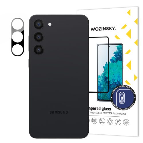 9h rūdīts stikls kameras Samsung Galaxy S23 pilna kameras stiklam