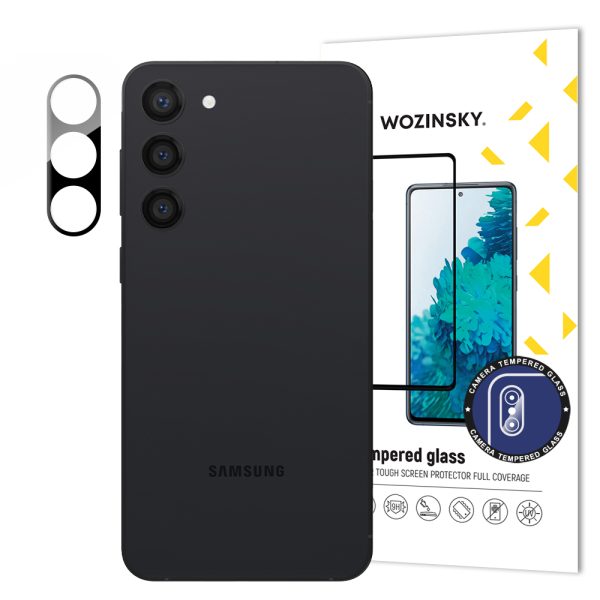 9h rūdīts stikls kameras Samsung Galaxy S23 pilna kameras stiklam