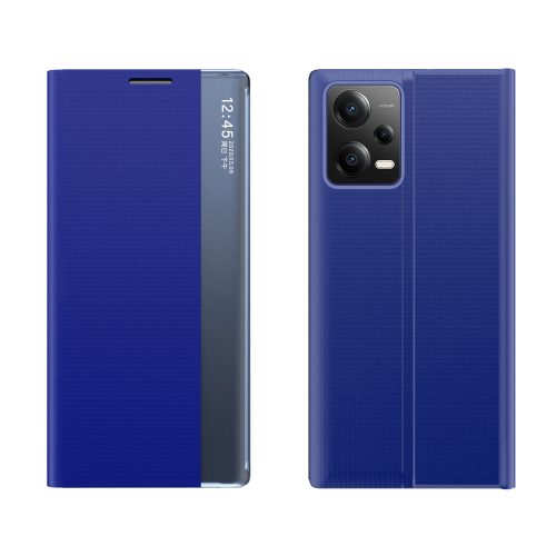 Gadījuma segums ar atloku un apceļot Xiaomi Redmi Note 12 5G / POCO X5 5G New Sleep Case Blue