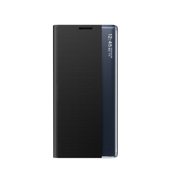 Gadījuma segums ar atloku un stendu Xiaomi 13 Lite New Miega korpuss melns