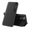 Gadījuma segums ar atloku un stenizējiet Xiaomi Redmi Note 12 Pro / Poco X5 Pro 5G Eco Leather Black