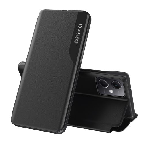 Gadījuma apvalks ar atloku un stenda Xiaomi Redmi Note 12 5G / POCO X5 5G Eco Leather Black