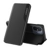 Gadījuma apvalks ar atloku un apzīmē Xiaomi Redmi 11a / Poco C55 / Redmi 12c eko āda melna