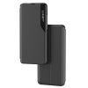 Gadījuma apvalks ar atloku un apzīmē Xiaomi Redmi 11a / Poco C55 / Redmi 12c eko āda melna