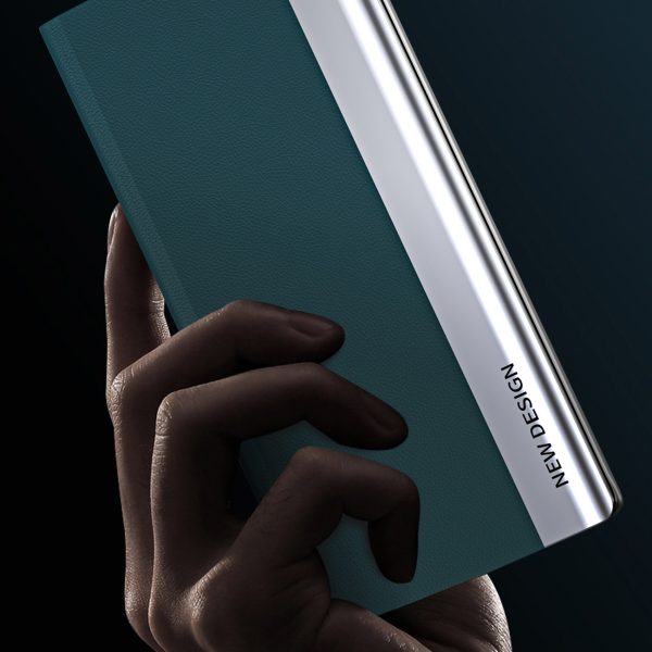 Gadījuma segums ar atloku un statīvu Xiaomi Redmi Note 12 Pro+ Sleep Case Pro Blue