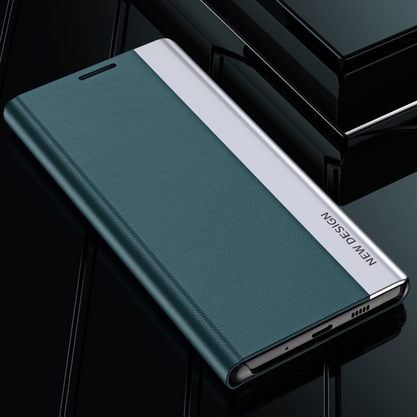 Gadījuma segums ar atloku un statīvu Xiaomi Redmi Note 12 Pro+ miega korpuss Pro melns