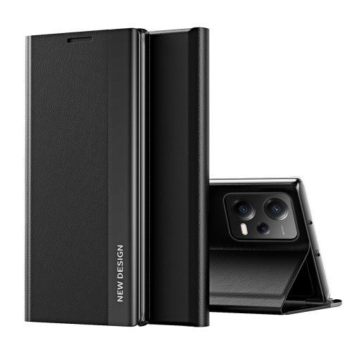 Gadījuma segums ar atloku un apceļot Xiaomi Redmi Note 12 5G / POCO X5 5G Sleep Case Pro Black