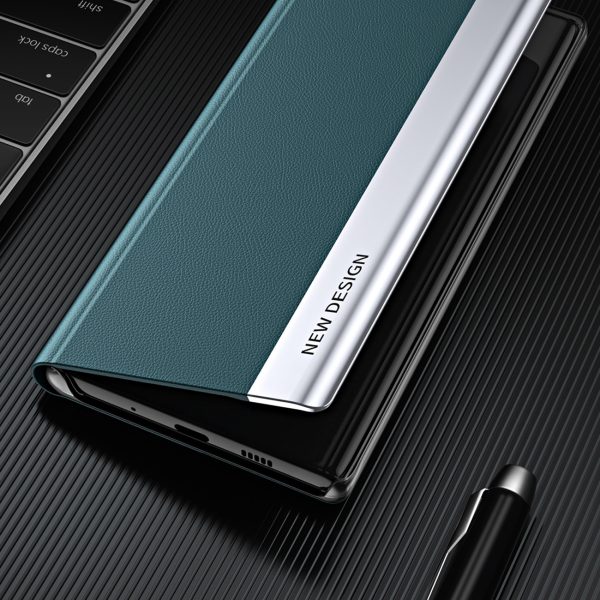 1023569-5-etui-pokrowiec-z-klapka-i-podstawka-do-xiaomi-redm-hurtel-hurtownia-sklep Gadījuma segums ar atloku un stenizējiet Xiaomi Redmi 11a / Poco C55 / Redmi 12c miega korpuss Pro Blue