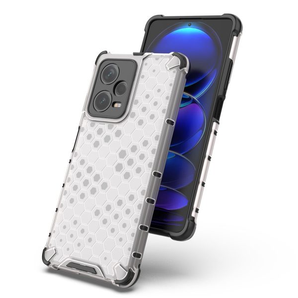 Hibrīds bruņots korpuss Xiaomi Redmi Note 12 Pro+ Honeycomb Blue