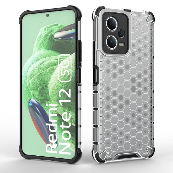 Hibrīds bruņots korpuss Xiaomi Redmi Note 12 5G / POCO X5 5G Honeycomb Blue