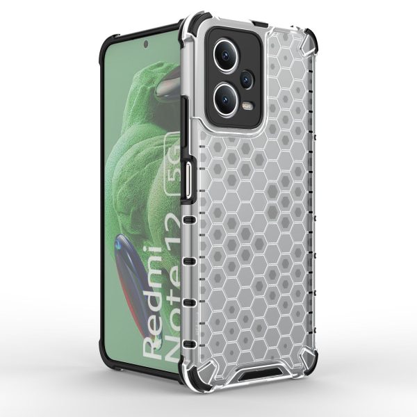 Hibrīds bruņots korpuss Xiaomi Redmi Note 12 5G / POCO X5 5G Honeycomb Blue
