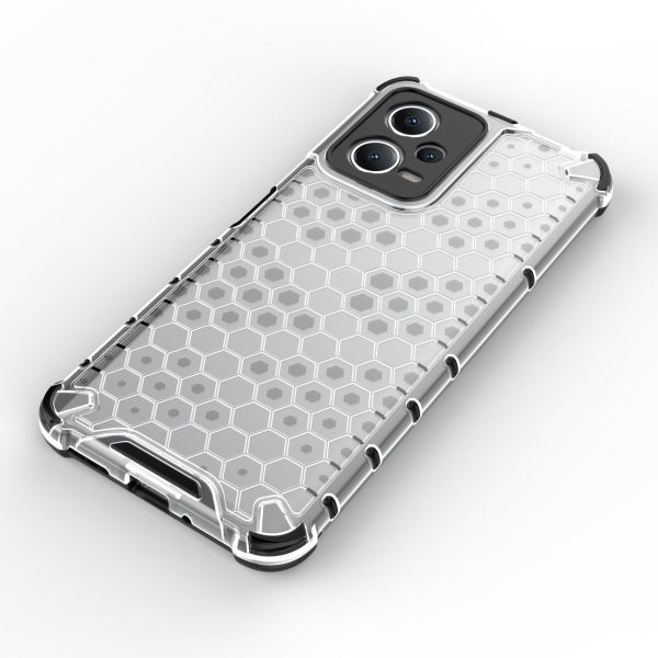 Hibrīds bruņots korpuss Xiaomi Redmi Note 12 5G / POCO X5 5G Honeycomb Blue