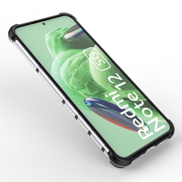 Hibrīds bruņots korpuss Xiaomi Redmi Note 12 5G / POCO X5 5G Honeycomb Black