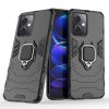 Bruņots korpuss Xiaomi Redmi Note 12 5g / Poco X5 5G magnētiskā roktura gredzena bruņas melnas