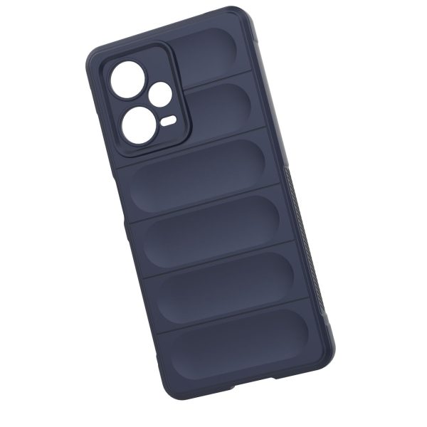 Elastīgs gadījums Xiaomi Redmi Note 12 Pro+ Magic Shield Case Blue