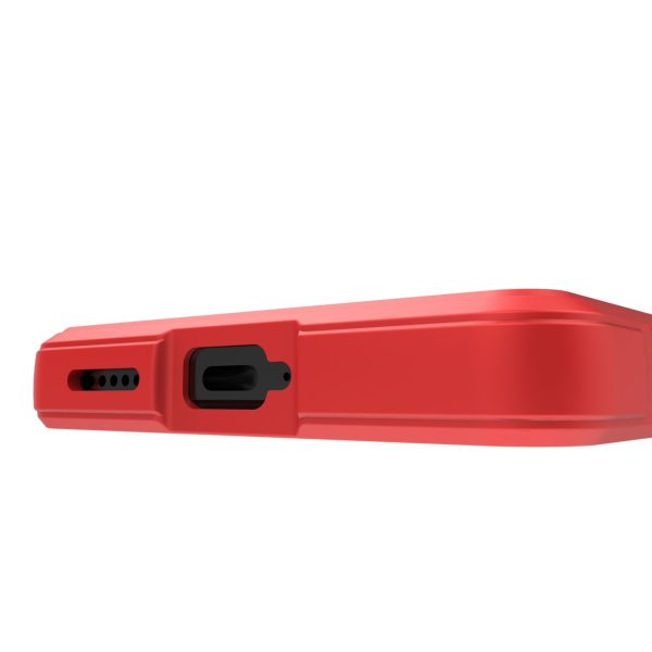 Elastīgs gadījums Xiaomi Redmi Note 12 Pro+ Magic Shield Case Red