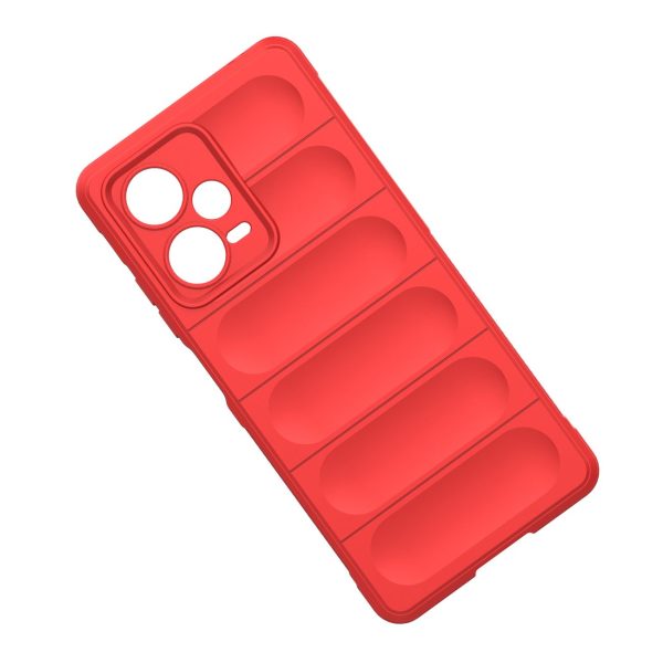 Elastīgs gadījums Xiaomi Redmi Note 12 Pro+ Magic Shield Case Red