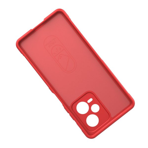 Elastīgs gadījums Xiaomi Redmi Note 12 Pro+ Magic Shield Case Red