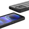 Elastīgs gadījums Xiaomi Redmi Note 12 Pro+ Magic Shield Case Melns