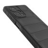 Elastīgs gadījums Xiaomi Redmi Note 12 Pro+ Magic Shield Case Melns