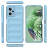 Elastīgs gadījums Xiaomi Redmi Note 12 5G / POCO X5 5G Magic Shield korpuss Gaiši zilā krāsā