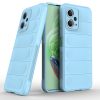 Elastīgs gadījums Xiaomi Redmi Note 12 5G / POCO X5 5G Magic Shield korpuss Gaiši zilā krāsā