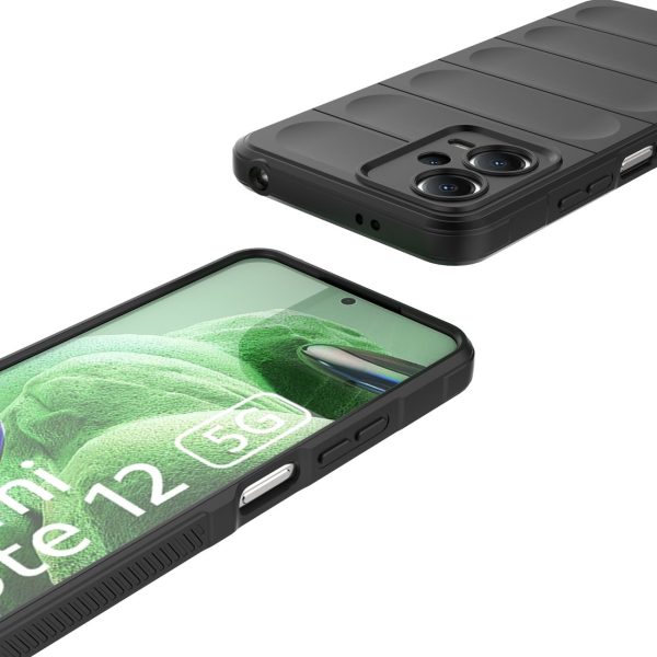 Elastīgs gadījums Xiaomi Redmi Note 12 5g / Poco X5 5G Magic Shield Case Black
