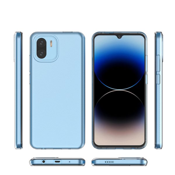 5 mm pārsegs līdz Xiaomi Redmi A2 / Redmi A1 ultra dzidrs caurspīdīgs