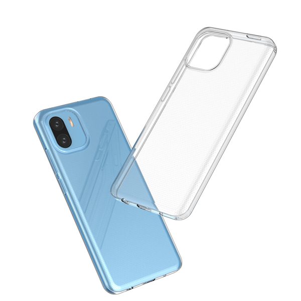 Ultra plāna korpuss, 0,5 mm pārsegs līdz Xiaomi Redmi A2 / Redmi A1 ultra dzidrs caurspīdīgs