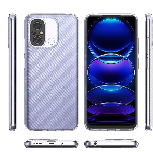 Ultra plāna korpusa 0,5 mm pārsegs līdz Xiaomi Xiaomi Redmi 11A / Poco C55 / Redmi 12c Ultra Clearentent